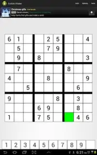 Sudoku Maker FREE Screen Shot 1
