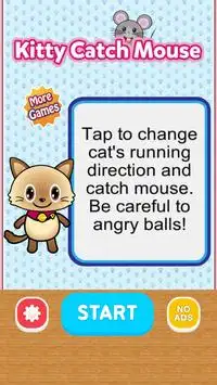 Kitty Catch Mouse Screen Shot 0