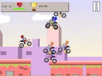 Flying Bike Race Screen Shot 2