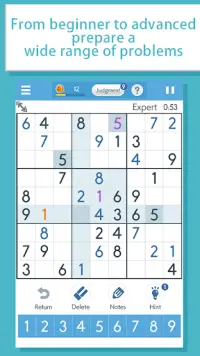 Sudoku‐A logic puzzle game ‐ Screen Shot 1