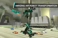 Aire Robot Transformación Juego - Transform Avión Screen Shot 4