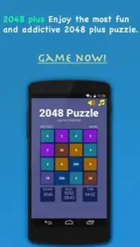 2048 Plus Number puzzle game 2 Screen Shot 3