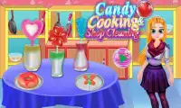 Candy Cooking & Shop Cleaning: Gumball Maker Store Screen Shot 5