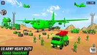 Offroad US Army Transport Sim Screen Shot 2