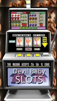 3D Devil Baby Slots - Free Screen Shot 0