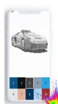 Carros Colorir Por Número, Carros Colorir Screen Shot 15