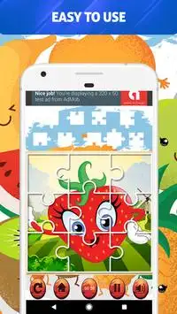 Fruit & Vegetable Puzzles For Kids Screen Shot 6