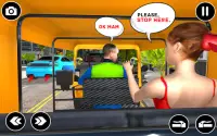 Rickshaw Driving Tuk Tuk Game Screen Shot 4
