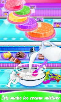 ¡Brilla en The Dark Ice Cream Fairy Cake! Muñecas Screen Shot 1