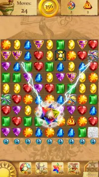 Clash của kim cương - phù hợp với 3 trò chơi jewel Screen Shot 0