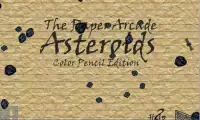 The Paper Arcade: Asteroids Screen Shot 1