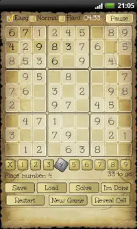 스도쿠 - Sudoku Screen Shot 1