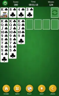 Spider Solitaire -Classic Game Screen Shot 4