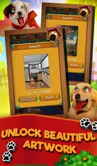 Match 3 Puppy Land - Matching Puzzle Game Screen Shot 4