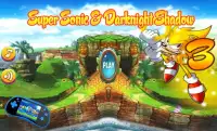 Super Sonic 3 & DarkNight Shadow Smash Platformer Screen Shot 0
