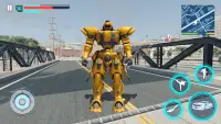Robot Car Transformation Game Screen Shot 0