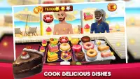 Cozinhar jogos restaurante Chef: cozinha Fast food Screen Shot 1
