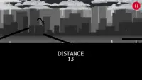 Stickman superhero on the run Screen Shot 3