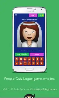 People Quiz Logos game emojies Screen Shot 2