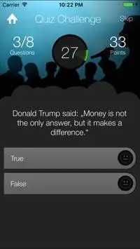 American Quiz for Donald Trump Screen Shot 2