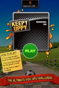 Keepy Uppy Soccer Game Screen Shot 3
