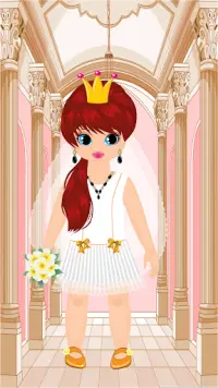 Little Bride Dress Up Game Screen Shot 5
