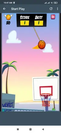 Slam Dunk Screen Shot 1