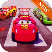 Lightning Mcqueen Racing Games car