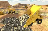 dump truck driving simulator Screen Shot 0