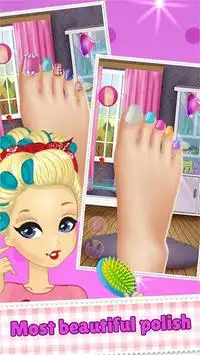 Chân Nail Beauty Salon game Screen Shot 3