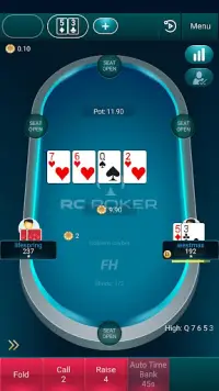 Real Cards Poker Screen Shot 1