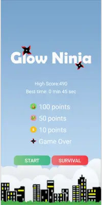 Glow Ninja Screen Shot 0