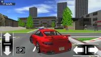 Simulador de conducción de automóviles Screen Shot 0