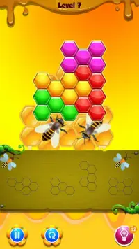 Honey Bee Puzzle Screen Shot 2