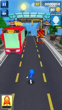 Subway Doraemon Runner Screen Shot 7