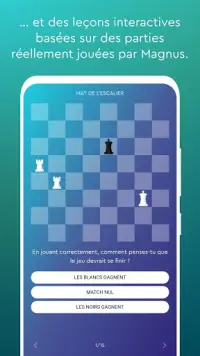 Magnus Trainer - Apprends et entraîne-toi échecs Screen Shot 3