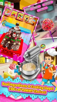 Cake & Cake Pops Maker - Fun Cooking Food Games Screen Shot 2