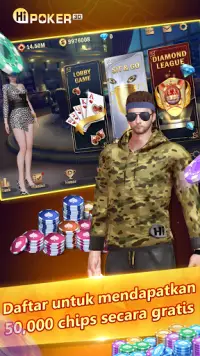 Hi Poker 3D:Texas Holdem Screen Shot 2