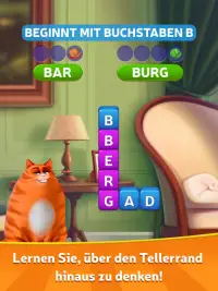 🔥Kitty Scramble: Wordstapel Screen Shot 6