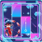 Piano Ladybug Noir Magic Tiles