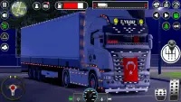 Real Euro Cargo Truck Sim 3D Screen Shot 2