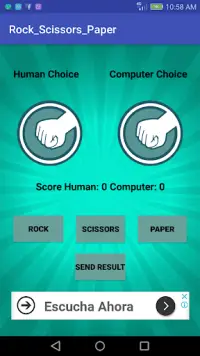 Rock Paper Scissor Screen Shot 1