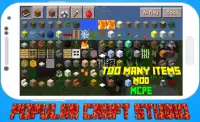 Too Many Items Mod for MCPE Screen Shot 0