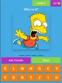 Guess the Simpsons characters Screen Shot 7