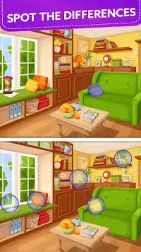 Spot 5 Differences: Find them! Screen Shot 0