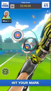 तीरंदाजी खेल 3 डी: धनुष और तीर शूटिंग खेल Screen Shot 5