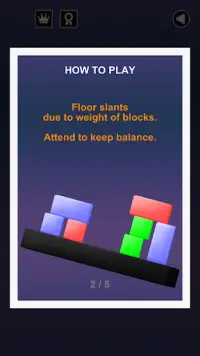 Physitris : Block Physics Game Screen Shot 2