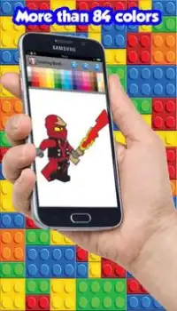 Coloring Pages for Lego Hero Screen Shot 7