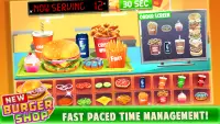 New Burger Shop - Fast Food Deals Cooking Game Screen Shot 0