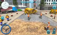 रोड बिल्डर सिम: सिटी रोड निर्माण खेल 2018 Screen Shot 1